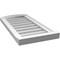 Ekena Millwork Arch Top Surface Mount PVC Gable Vent: Functional, w/ 2"W x 2"P Brickmould Sill Frame, 14"W x 28"H GVPAR14X2803SF - alternate 3